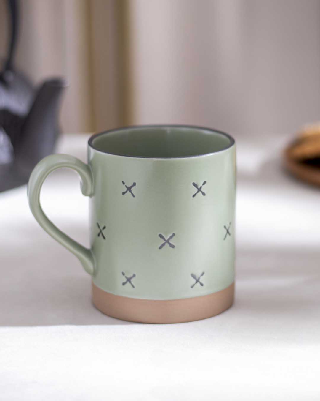Fuscrip Large Ceramic Coffee Mug
