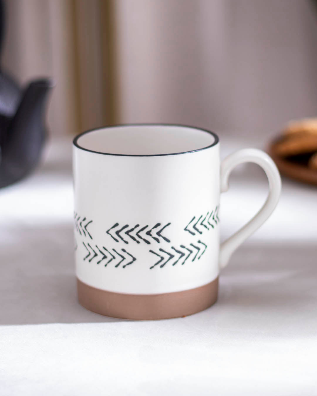 Fuscrip Large Ceramic Coffee Mug