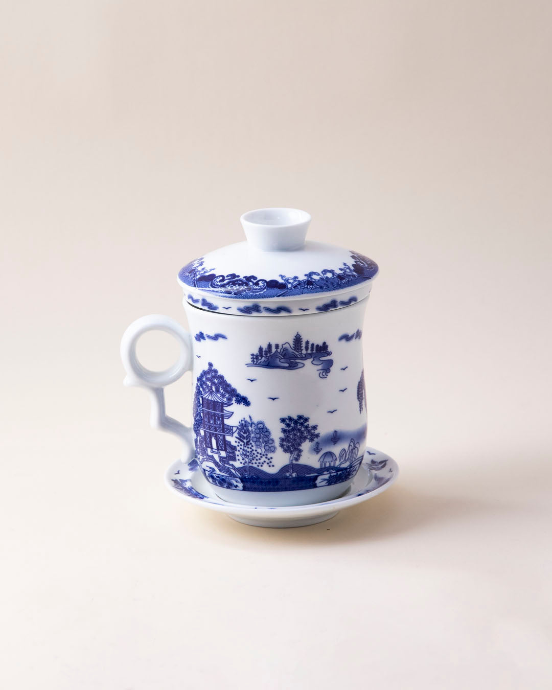 Chinoiserie Infuser Tea Mug