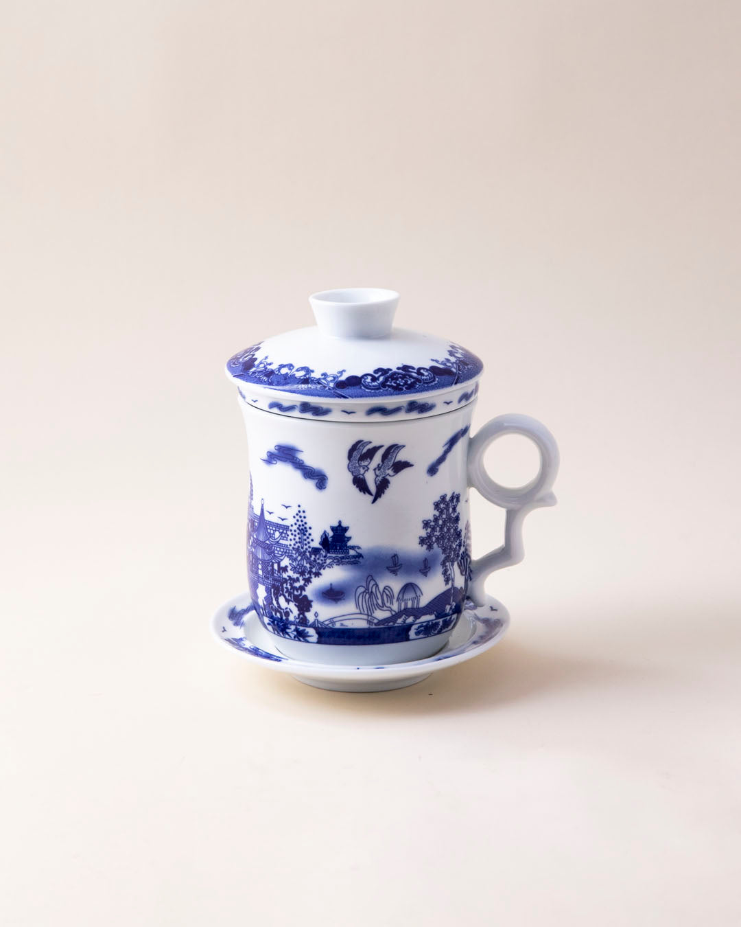 Chinoiserie Infuser Tea Mug