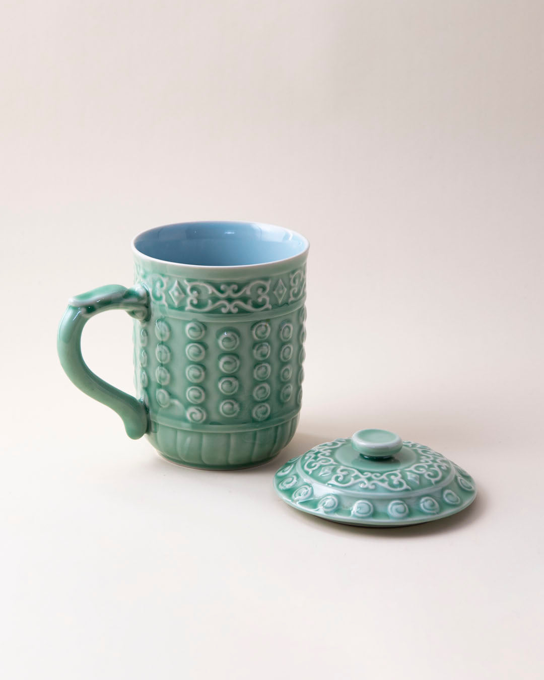 Oriental Harmony Mug - Celadon Green