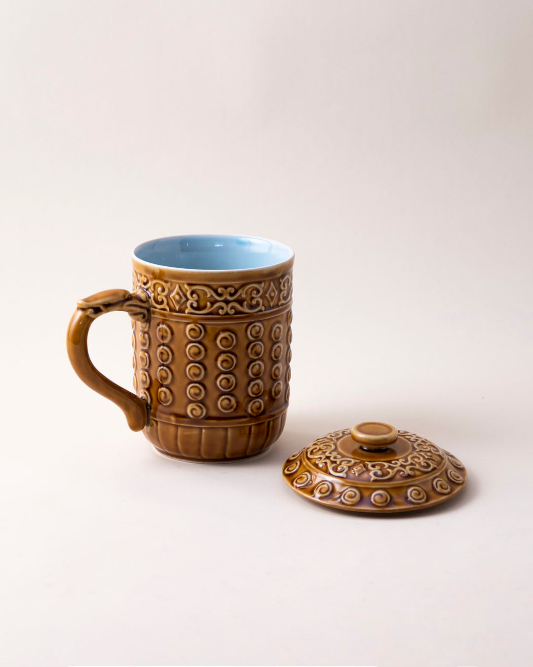 Oriental Harmony Mug - Amber Brown