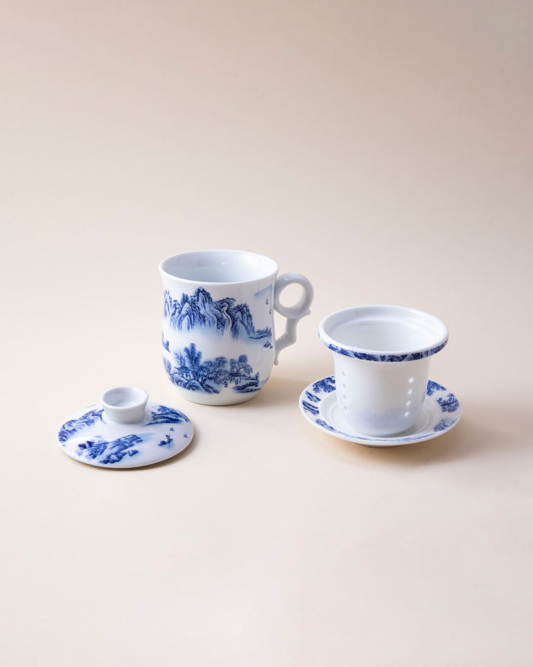 Chinoiserie Infuser Tea Mug