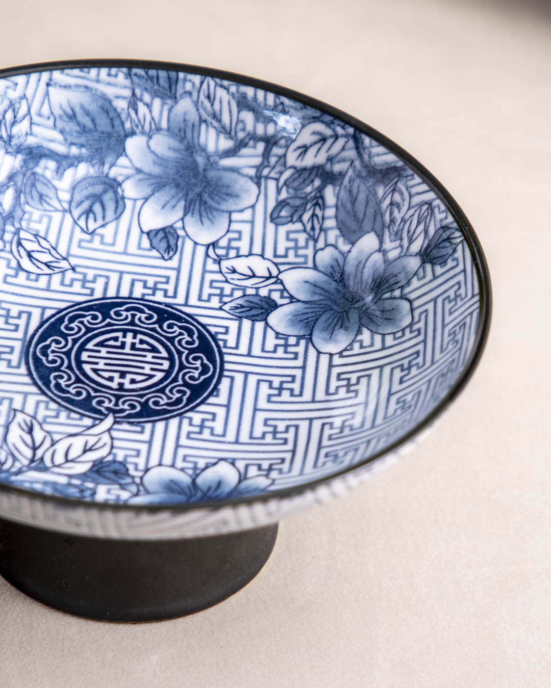 Blue & White Fruit Bowl / Nut Bowl - The Decor Kart
