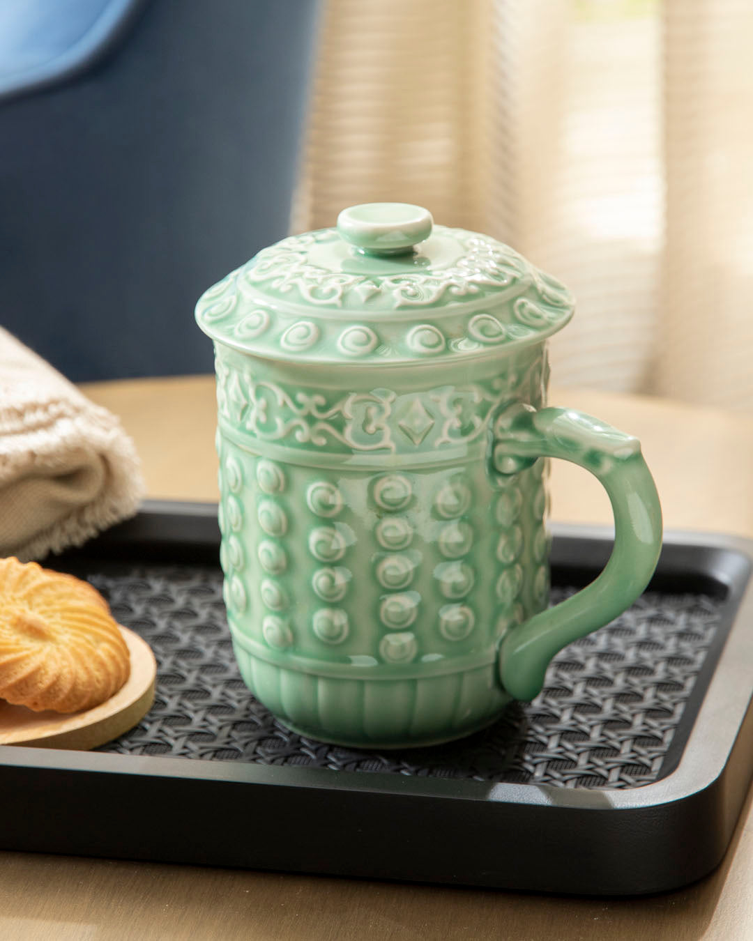 Oriental Harmony Mug - Celadon Green