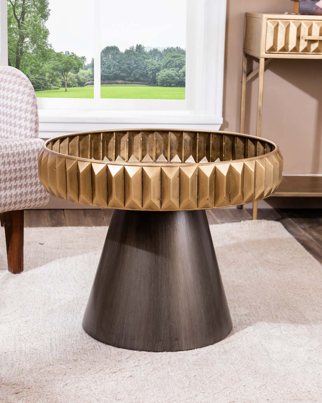 Pantheon Conical Base Coffee Table