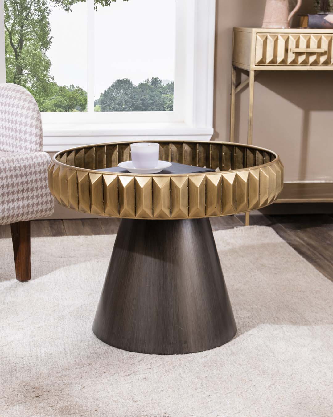 Pantheon Conical Base Coffee Table