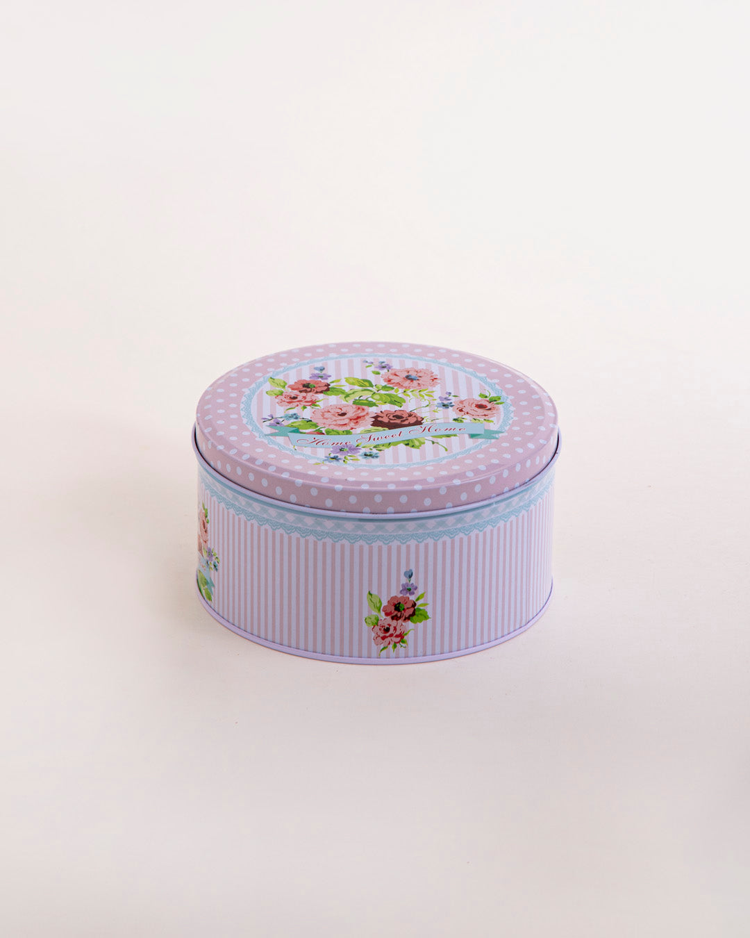 Rose Whimsy Round Storage Canister - Set Of 3