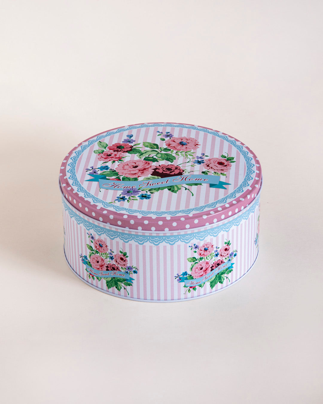 Rose Whimsy Round Storage Canister - Set Of 3