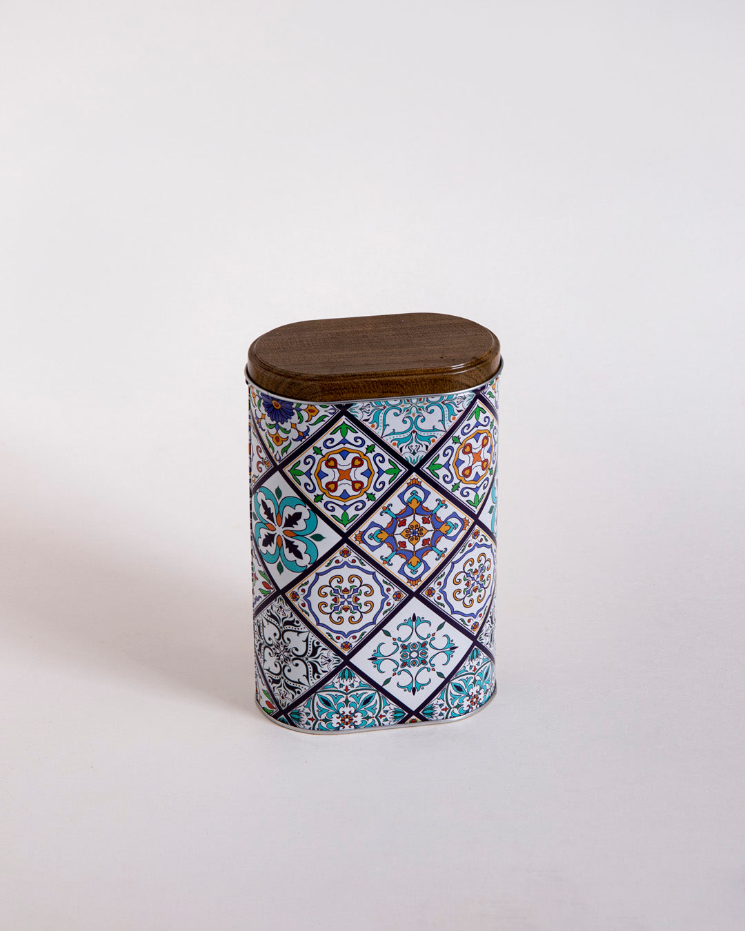 Moroccan Patterned Storage Canister - Set Of 2