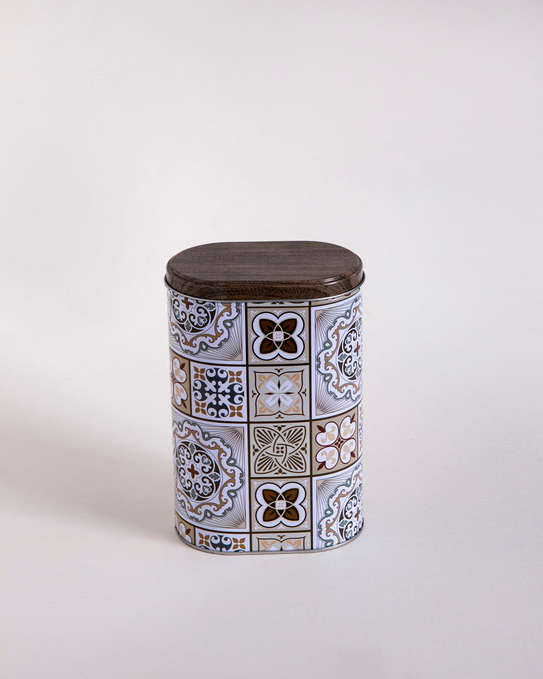 Moroccan Patterned Storage Canister - Set Of 2