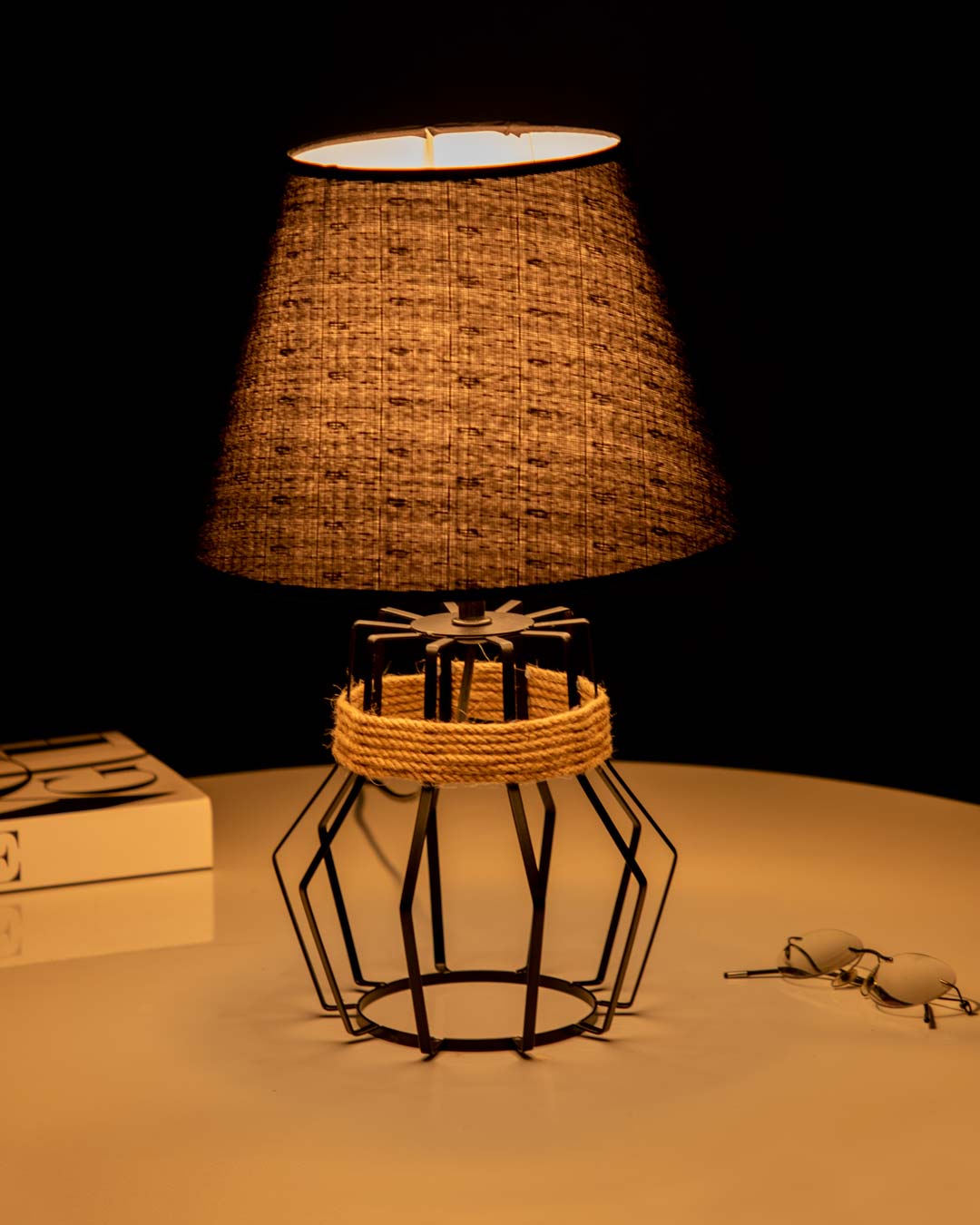 Ebony Table Lamp - The Decor Kart