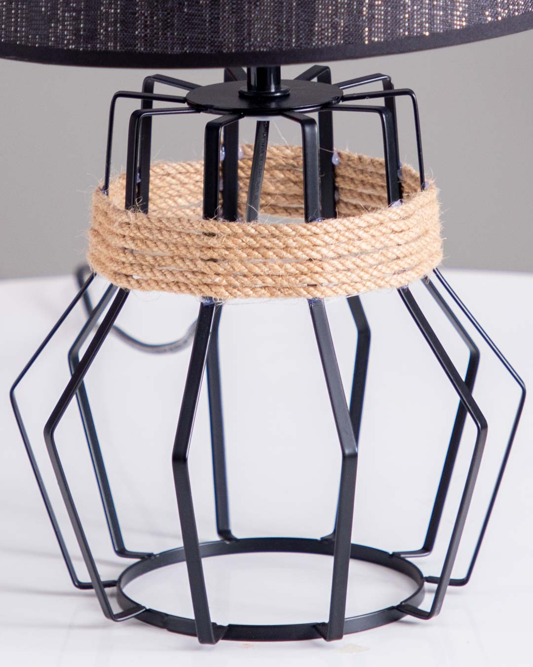 Ebony Table Lamp