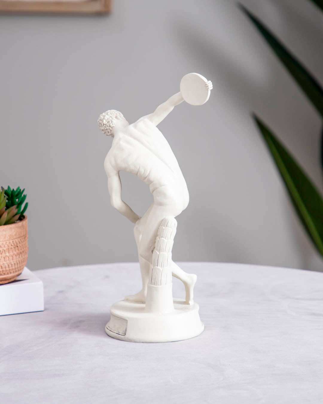 'Discobolus' Discus Thrower Greek Roman Statue