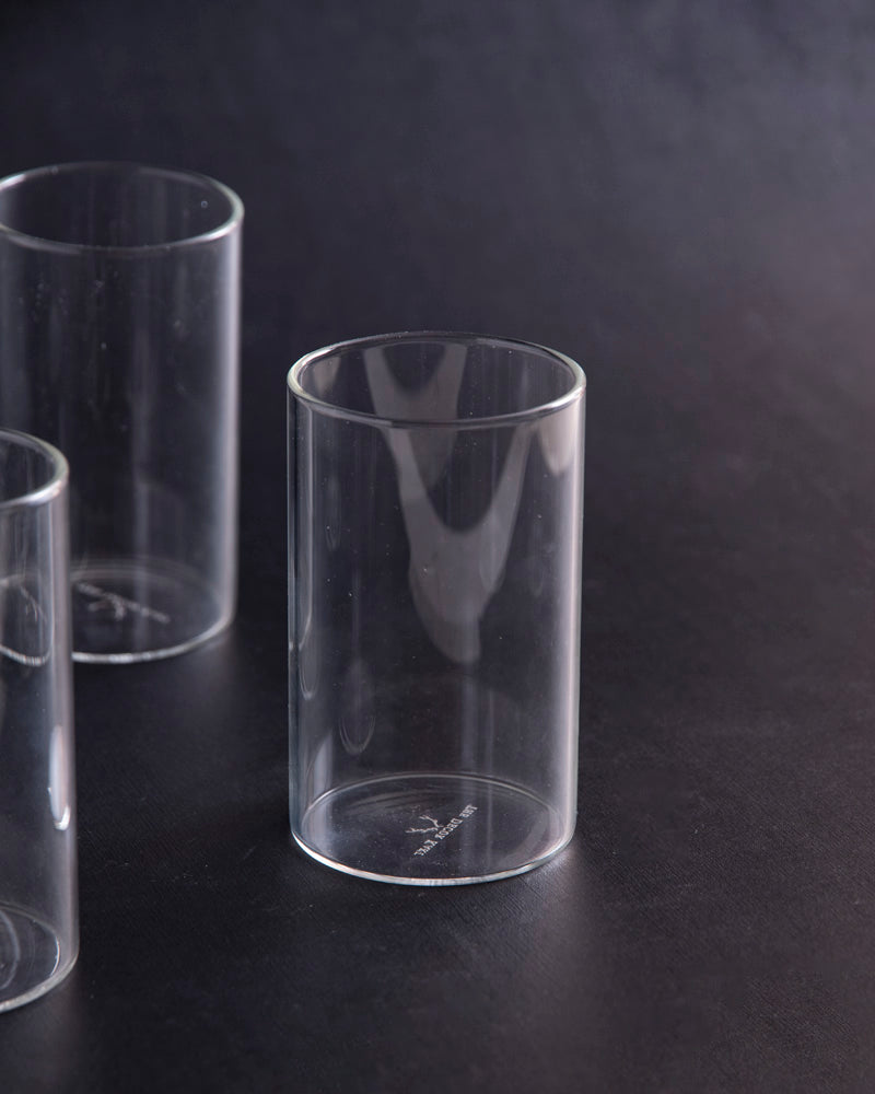 Transparent High Quality Borosilicate Glass – Set of 6