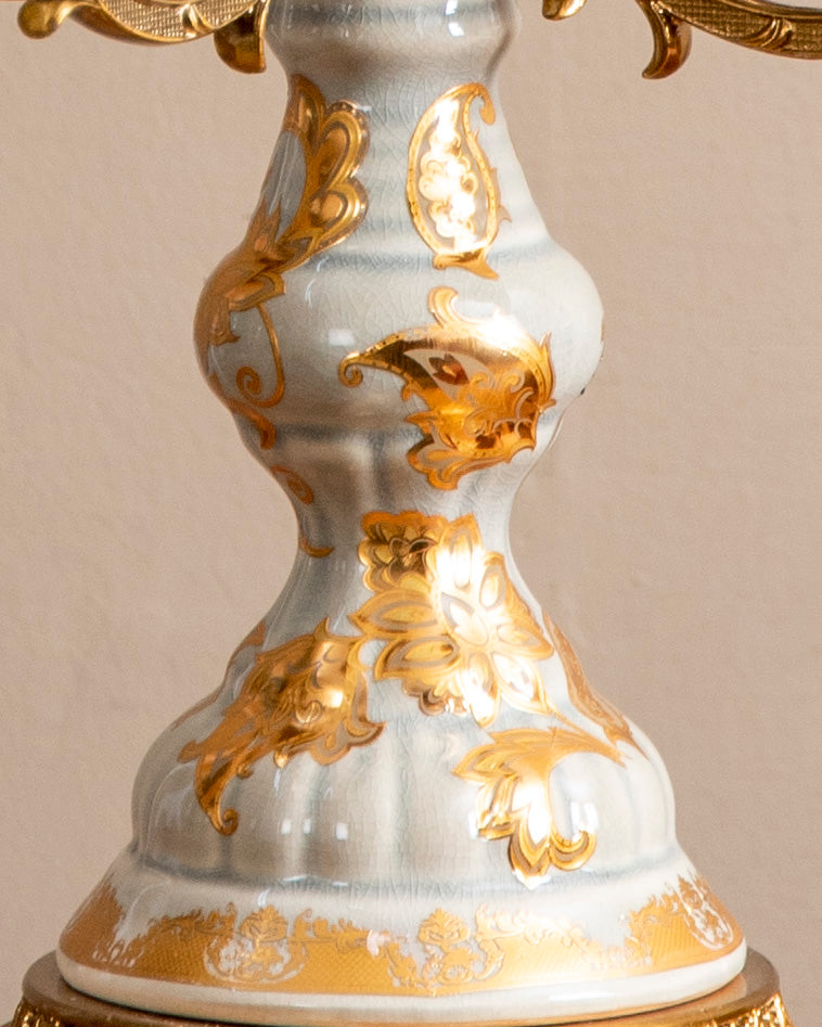 'Golden Celeste' Ornamental Candelabra - 5 Arm