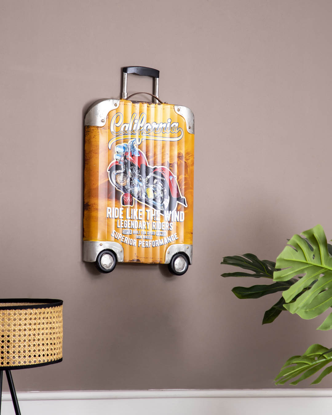 Wall Hanging Decorative Luggage - The Decor Kart