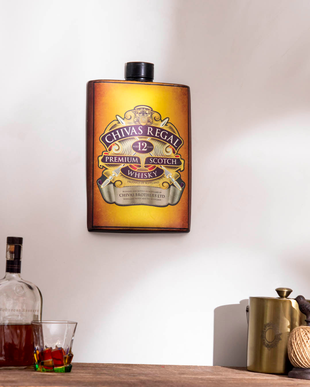 Chivas Regal Tin Sign - The Decor Kart