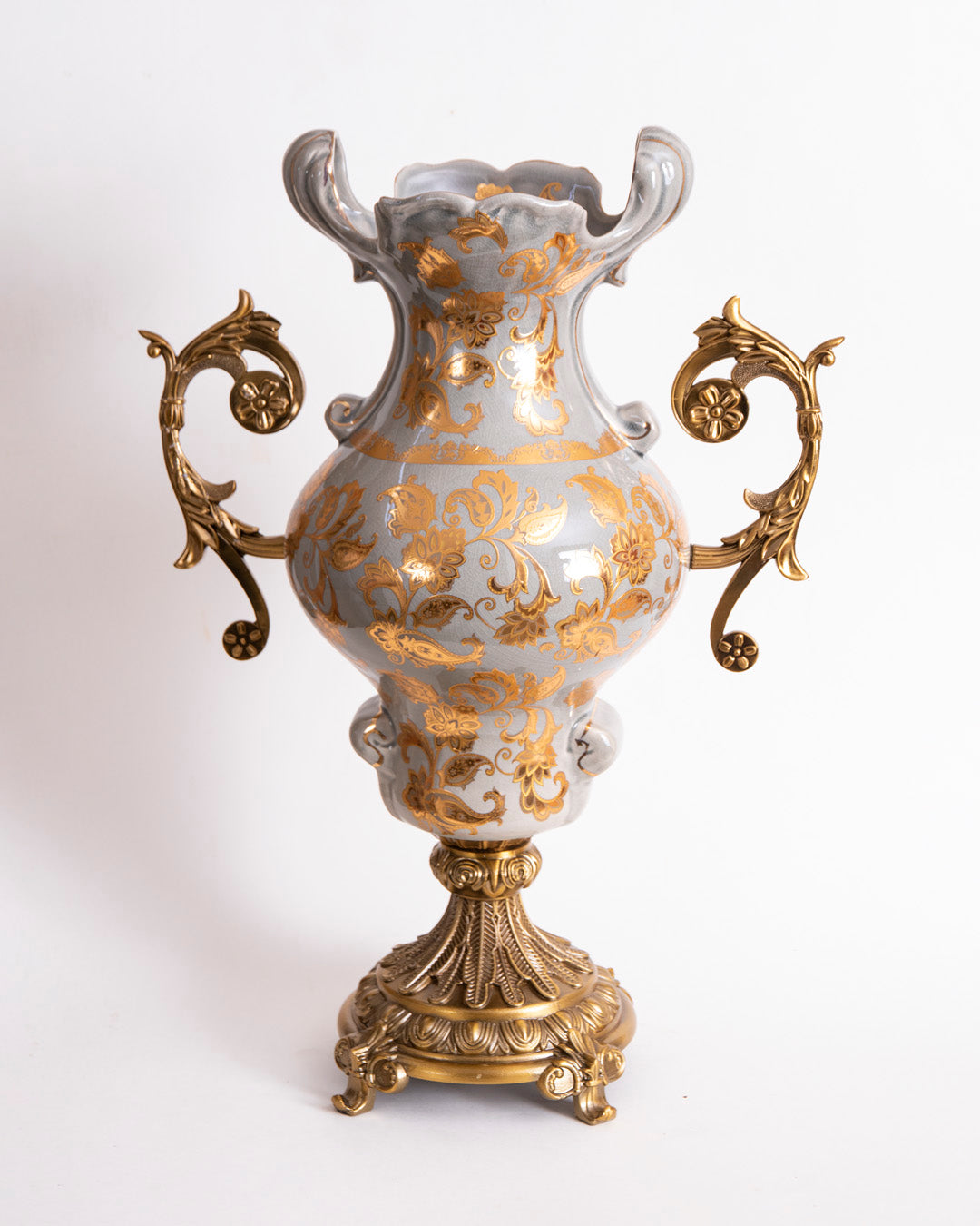 'Golden Celeste' Victorian Ornamental Vase