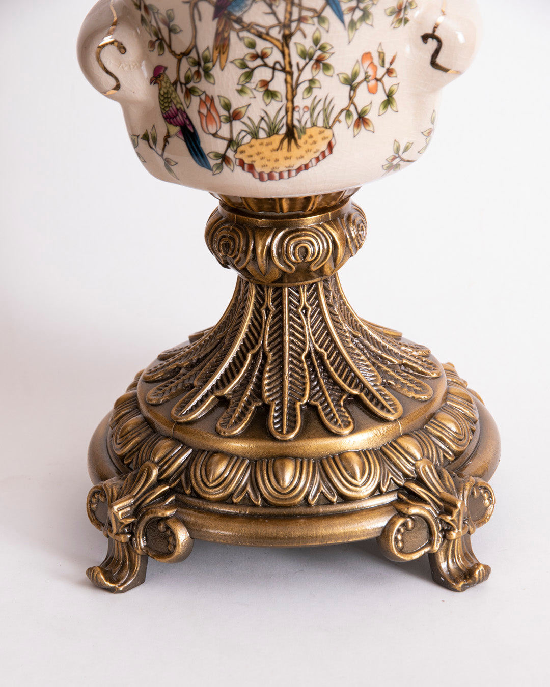 'Imperial Aviary' Victorian Ornamental Vase