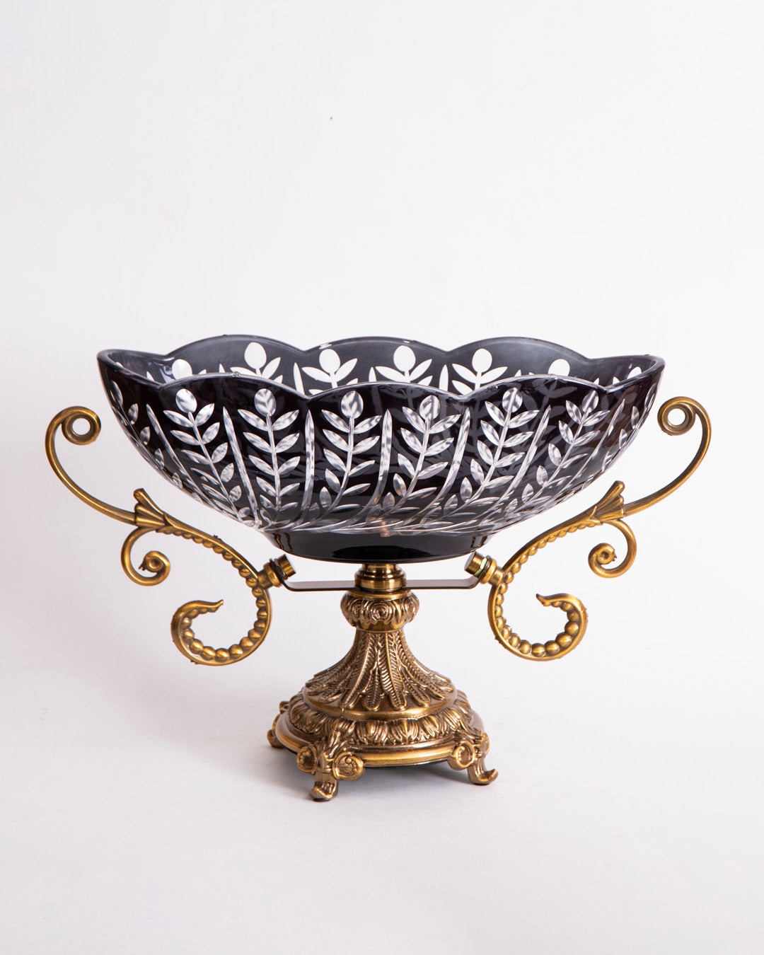 Antique Style Decorative Footed Bowl