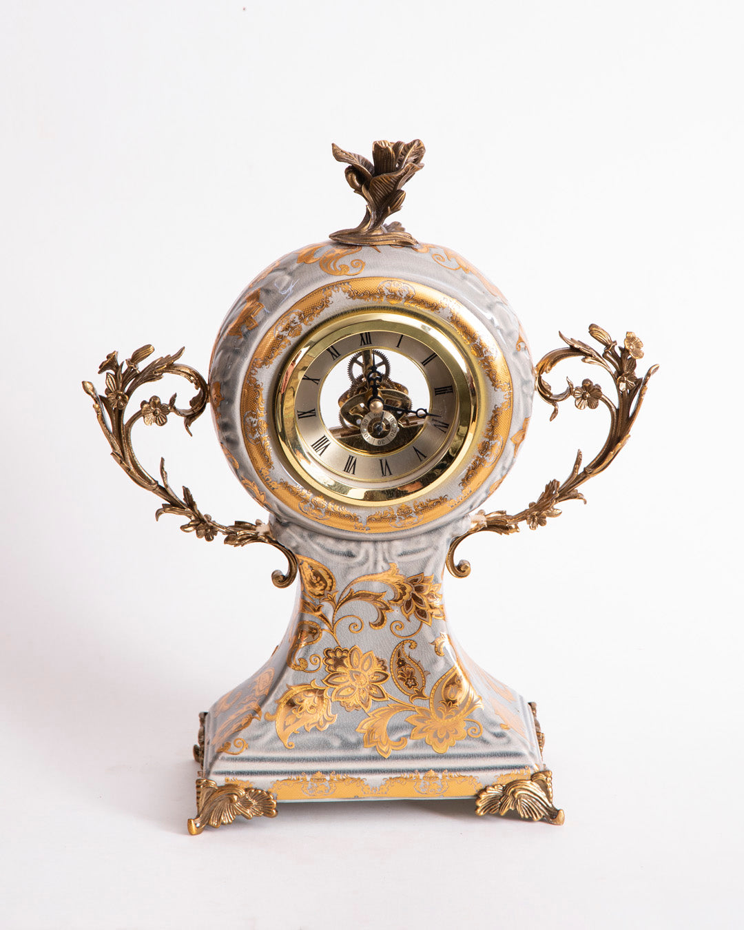 'Golden Celeste' Ornamental Decorative Table clock