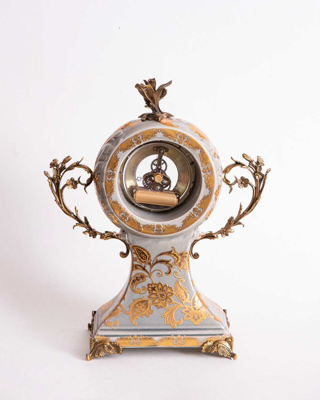 'Golden Celeste' Ornamental Decorative Table clock