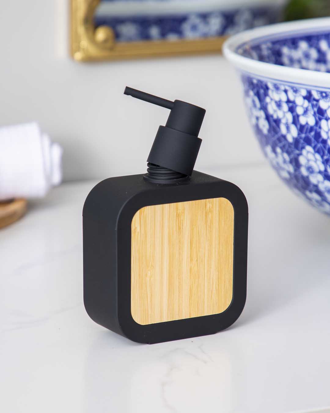 Matte Liquid Soap Dispenser - Black