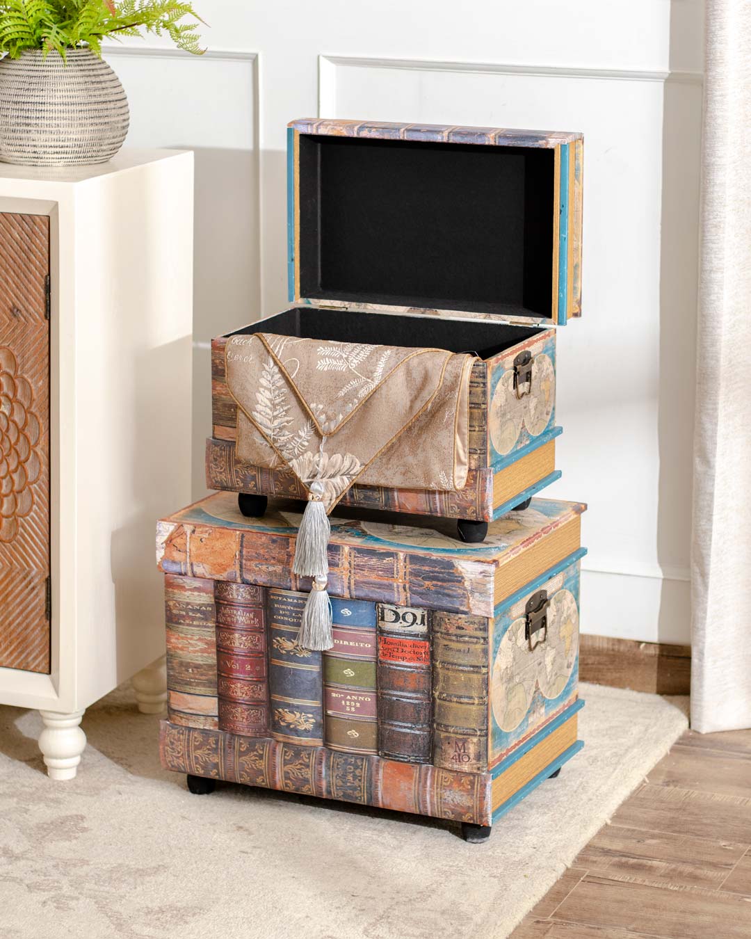 The Repository Storage Trunks - Set of 2