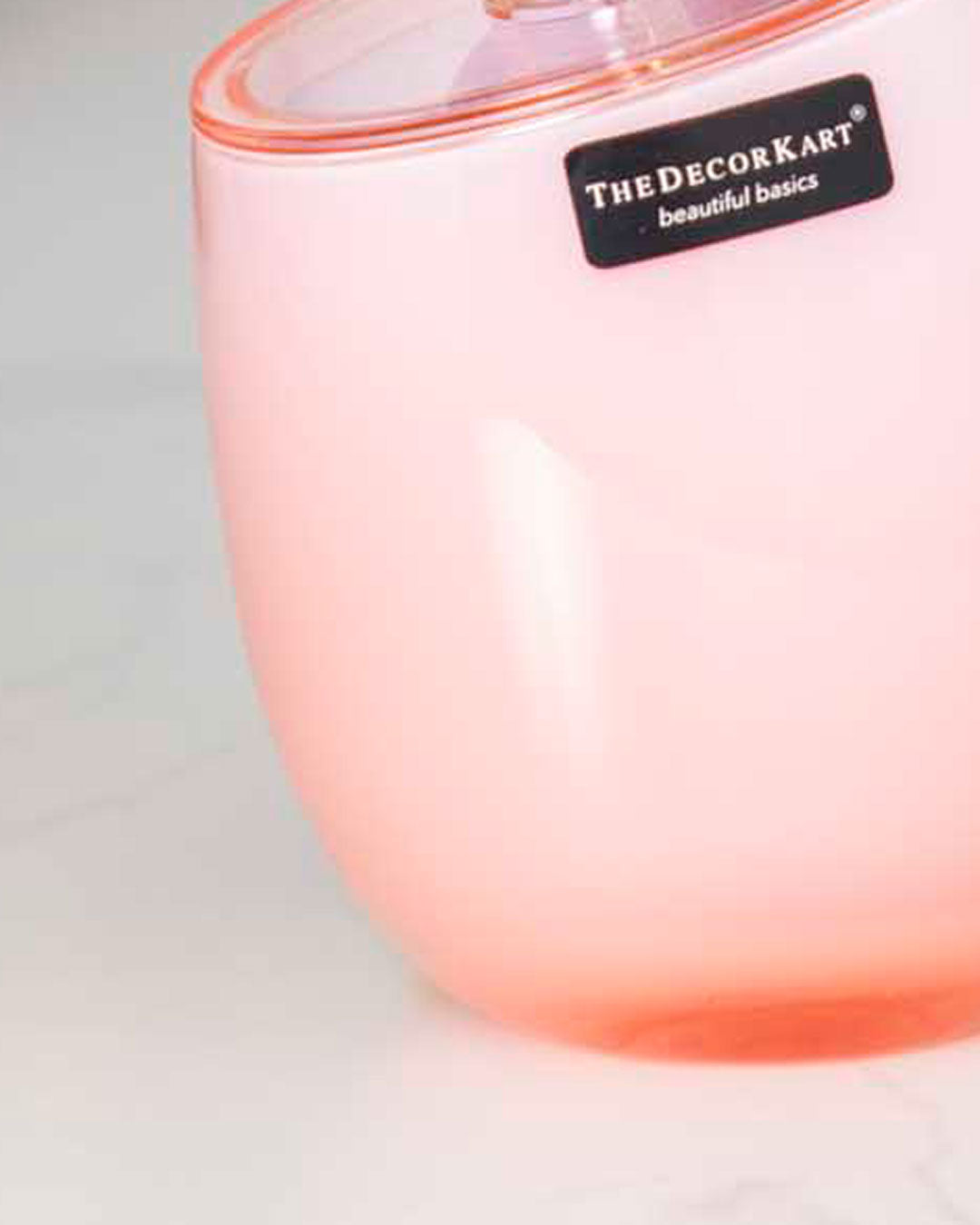 Gentle Glamour Soap Dispenser - Pink - The Decor Kart