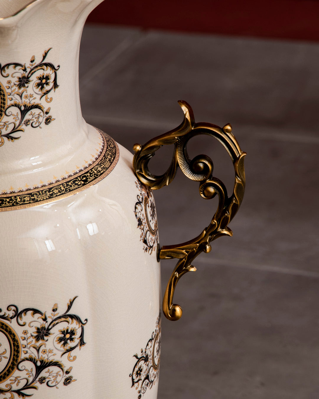 'Imperial Grace' Ornamental Floor Vase