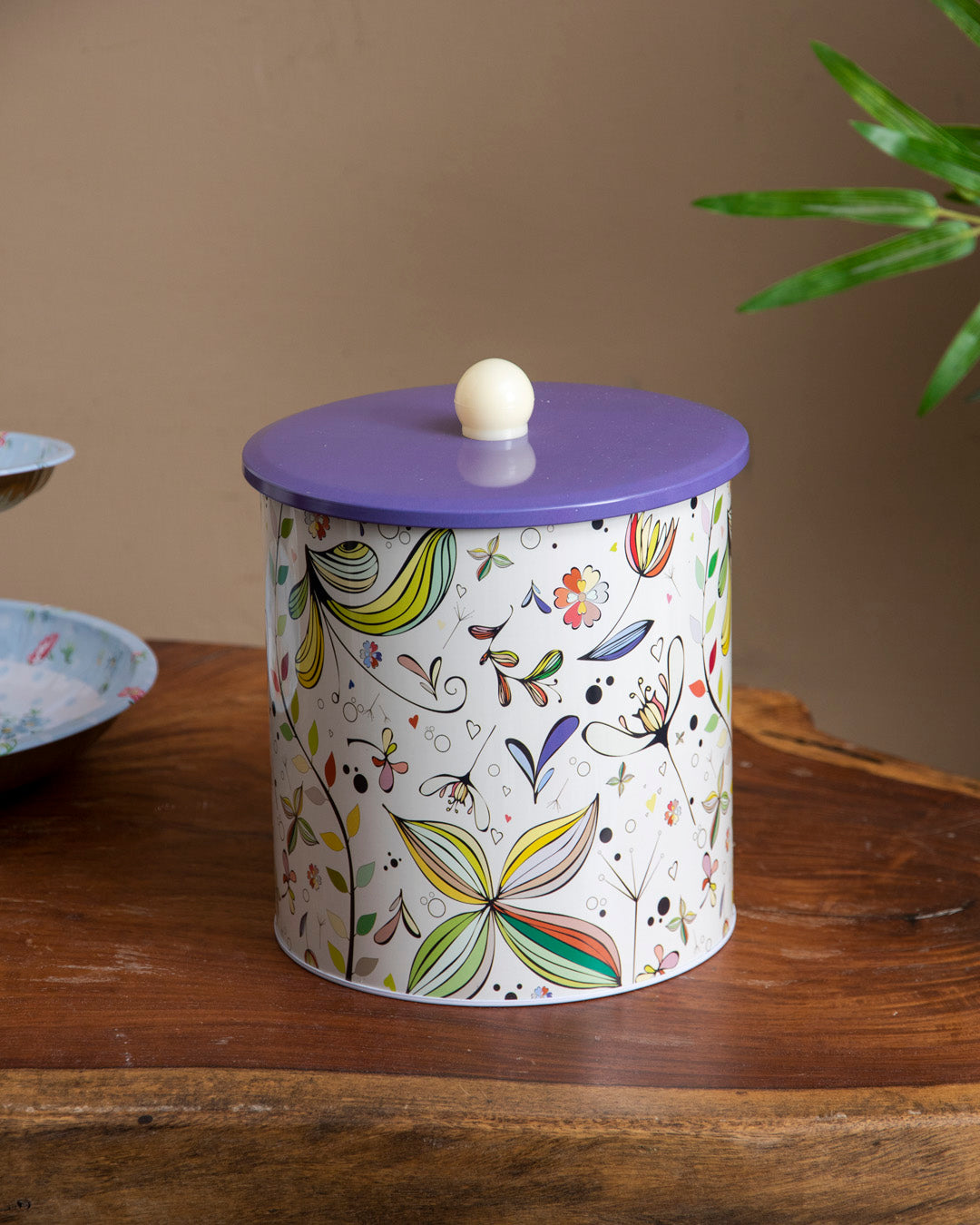 Whimsical Bloom Kitchen Storage Canister
