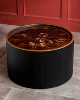 Gear Fusion Coffee Table with Clock Top - Big