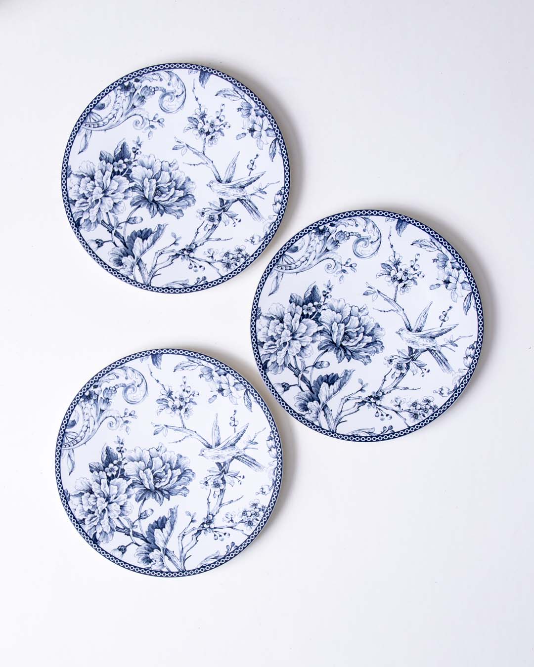 Adelaide Blue Quarter Plate