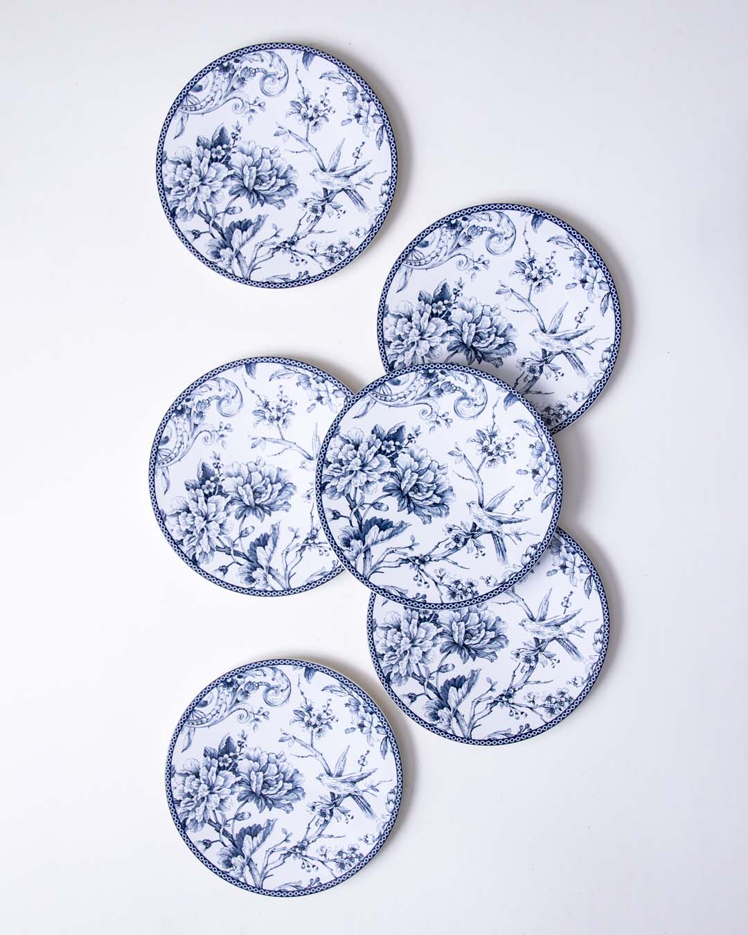 Adelaide Blue Quarter Plate