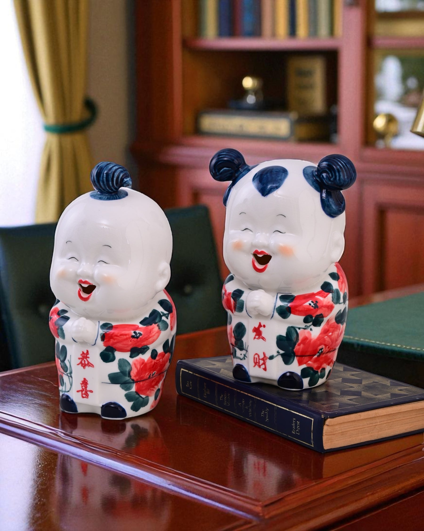 Blissful Blessing Kids Figurines - Set Of 2