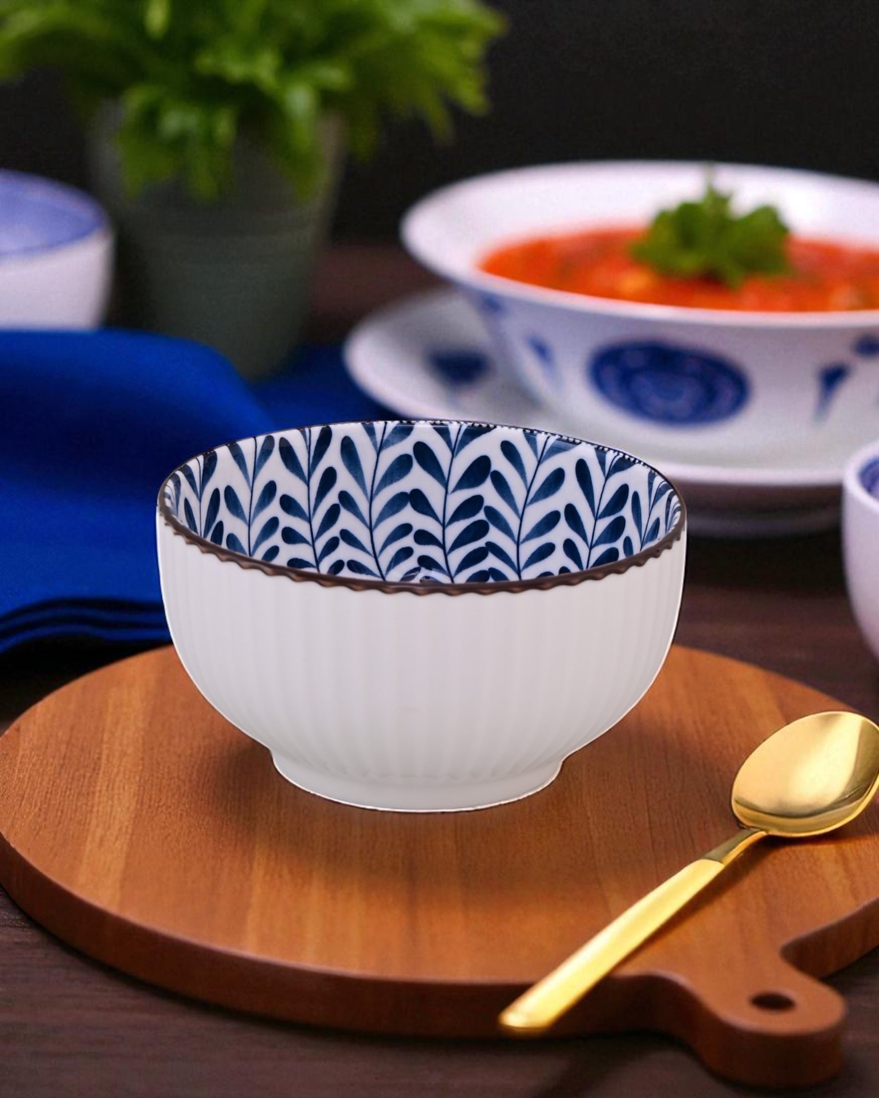 Blue Legacy Japanese-Style Bowl - Set Of 6