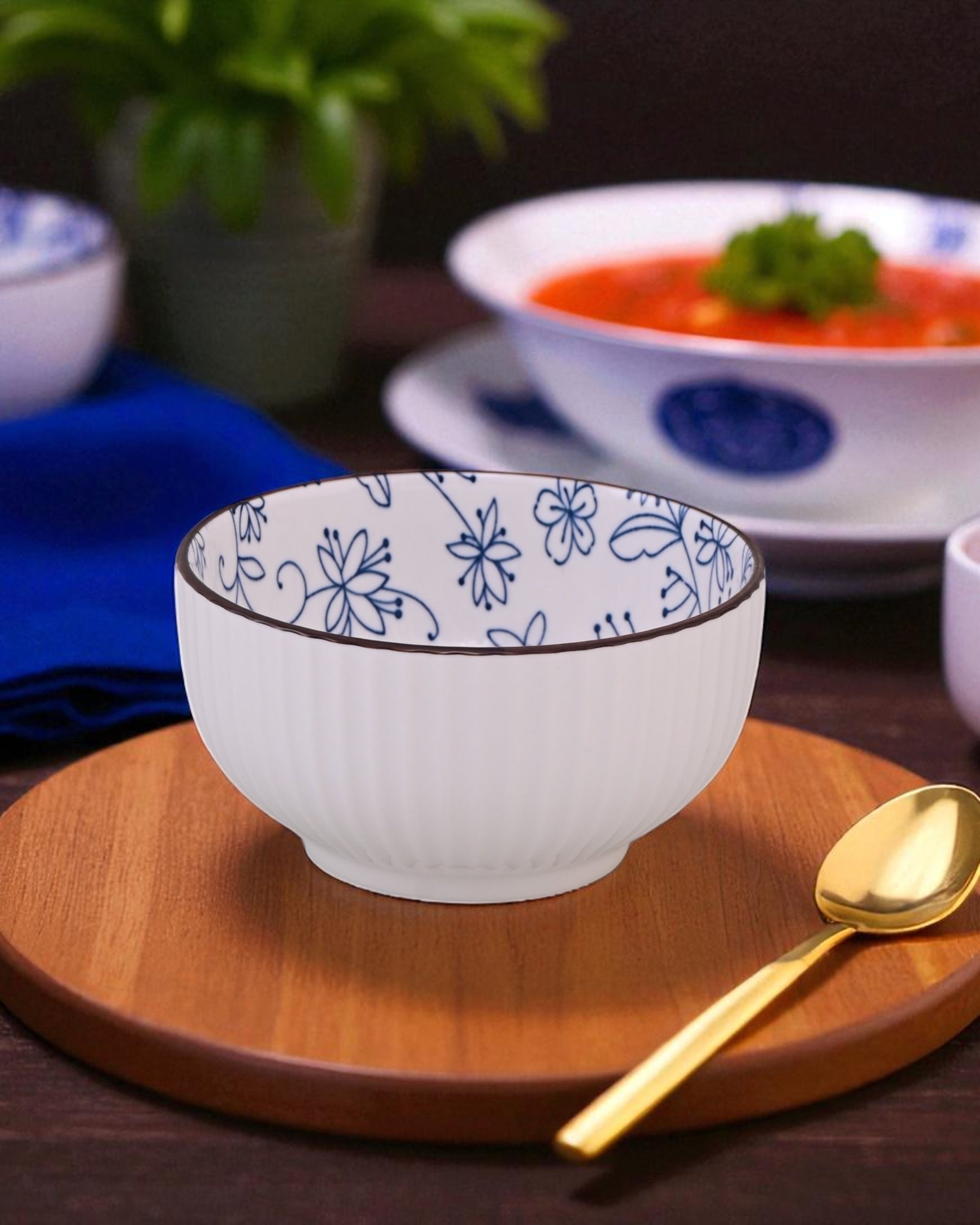 Blue Legacy Japanese-Style Bowl - Set Of 6