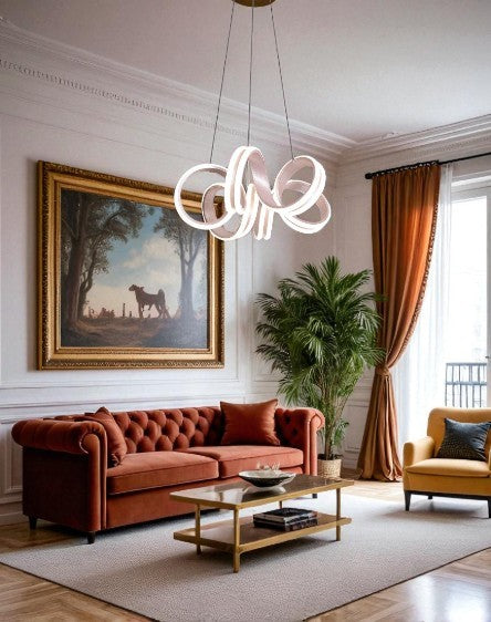 Modern Artistic Loop LED Chandelier