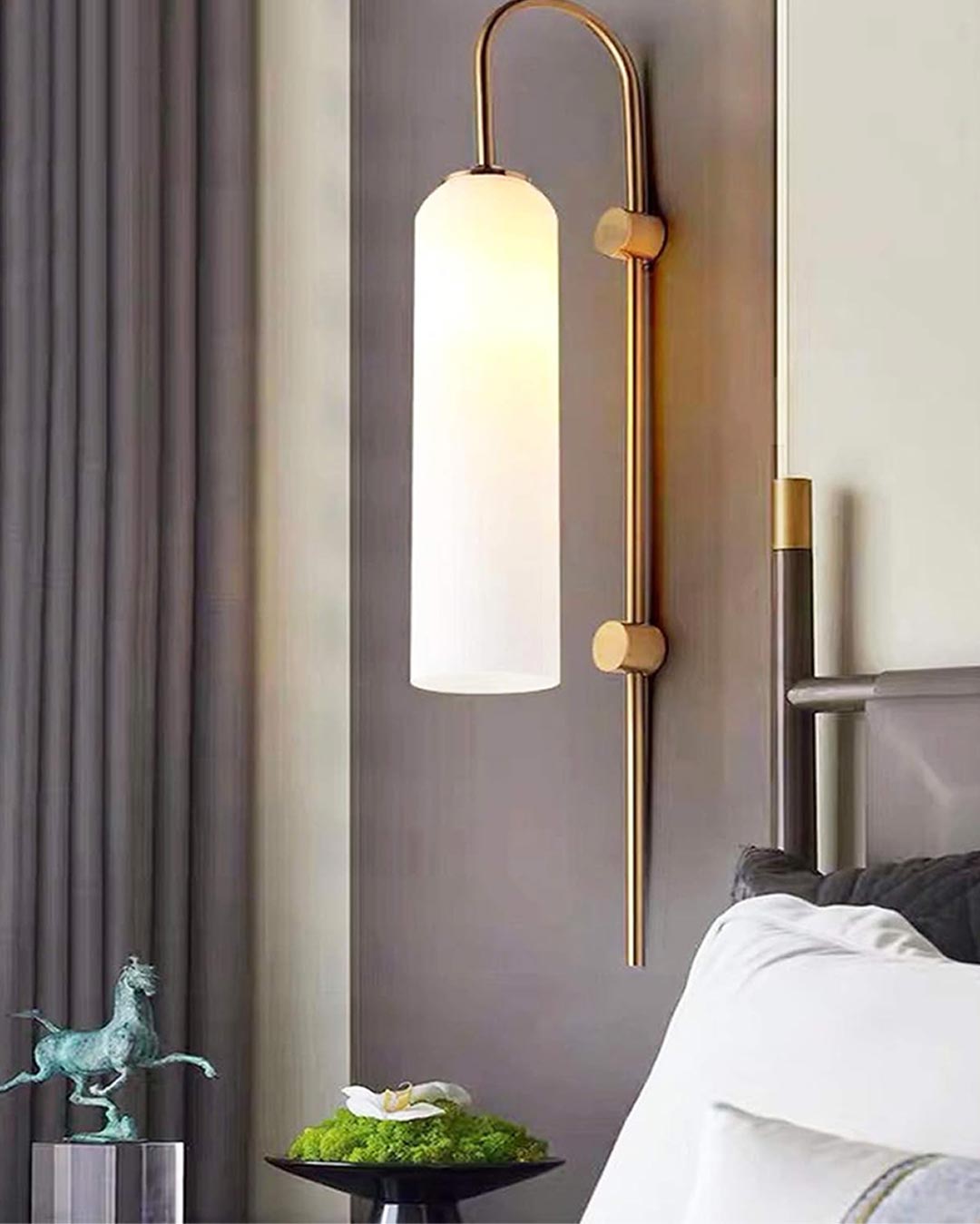 Ithaca Wall Light - White - The Decor Kart