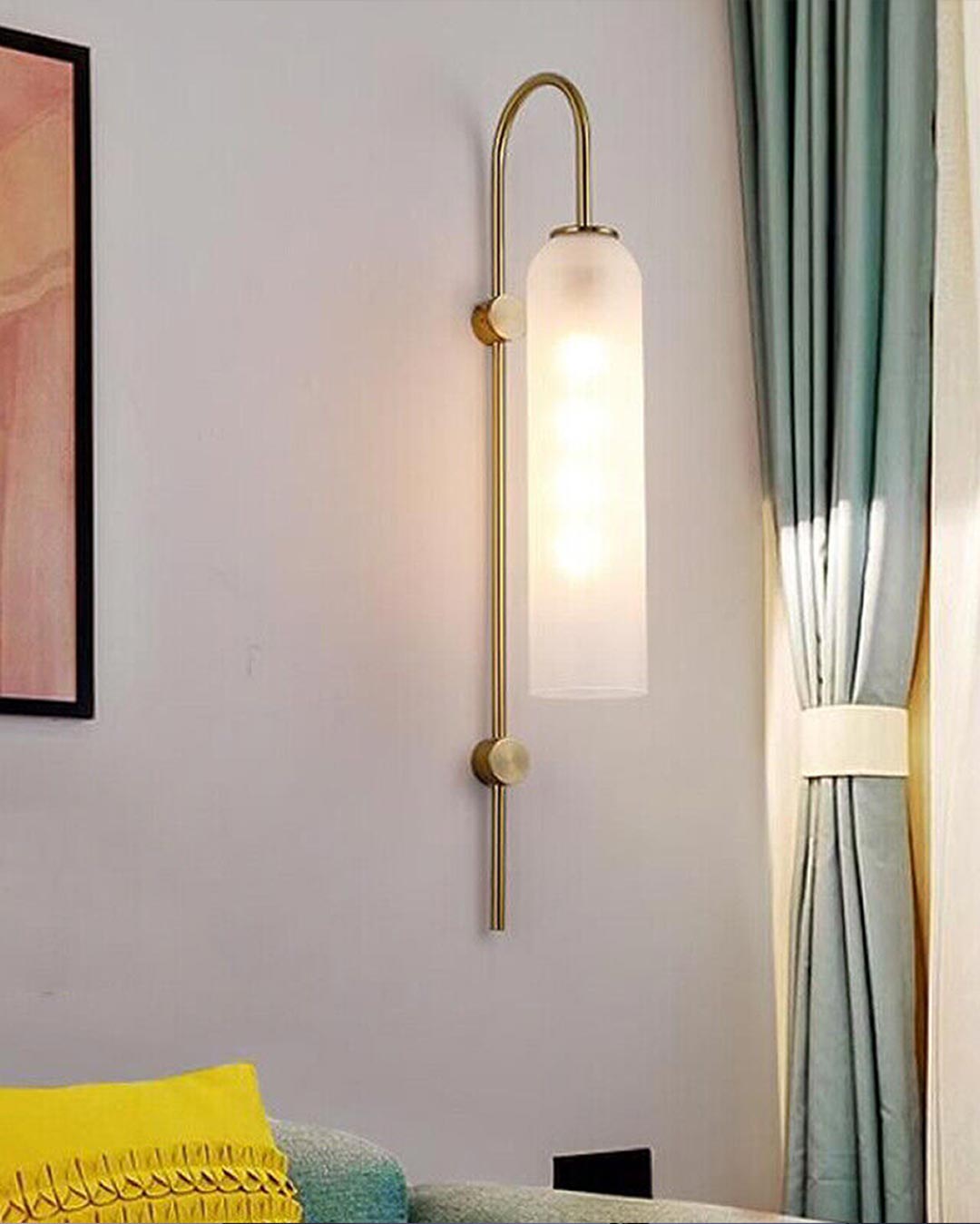 Ithaca Wall Light - White - The Decor Kart