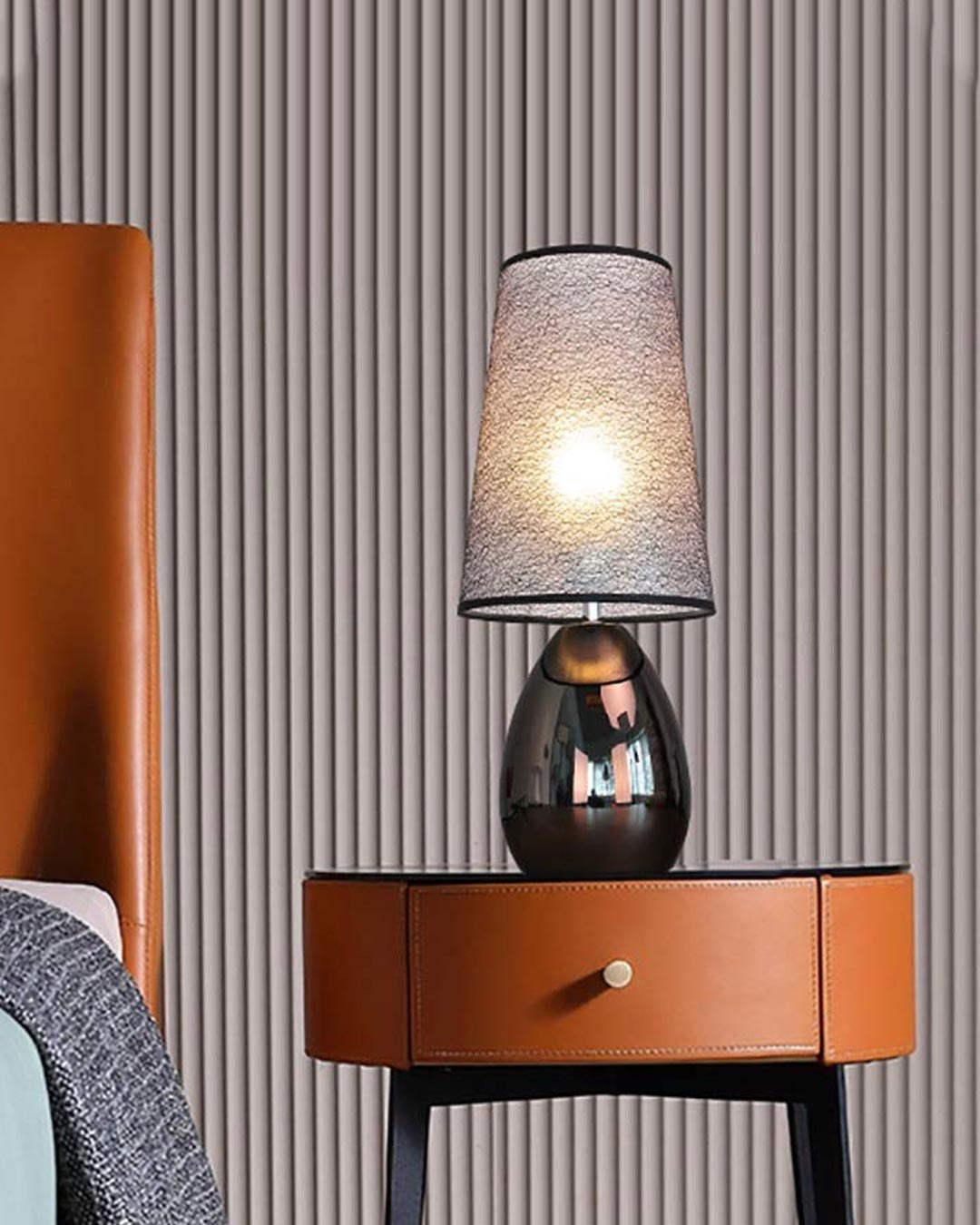 Simple Nordic Table Lamp - Black - The Decor Kart