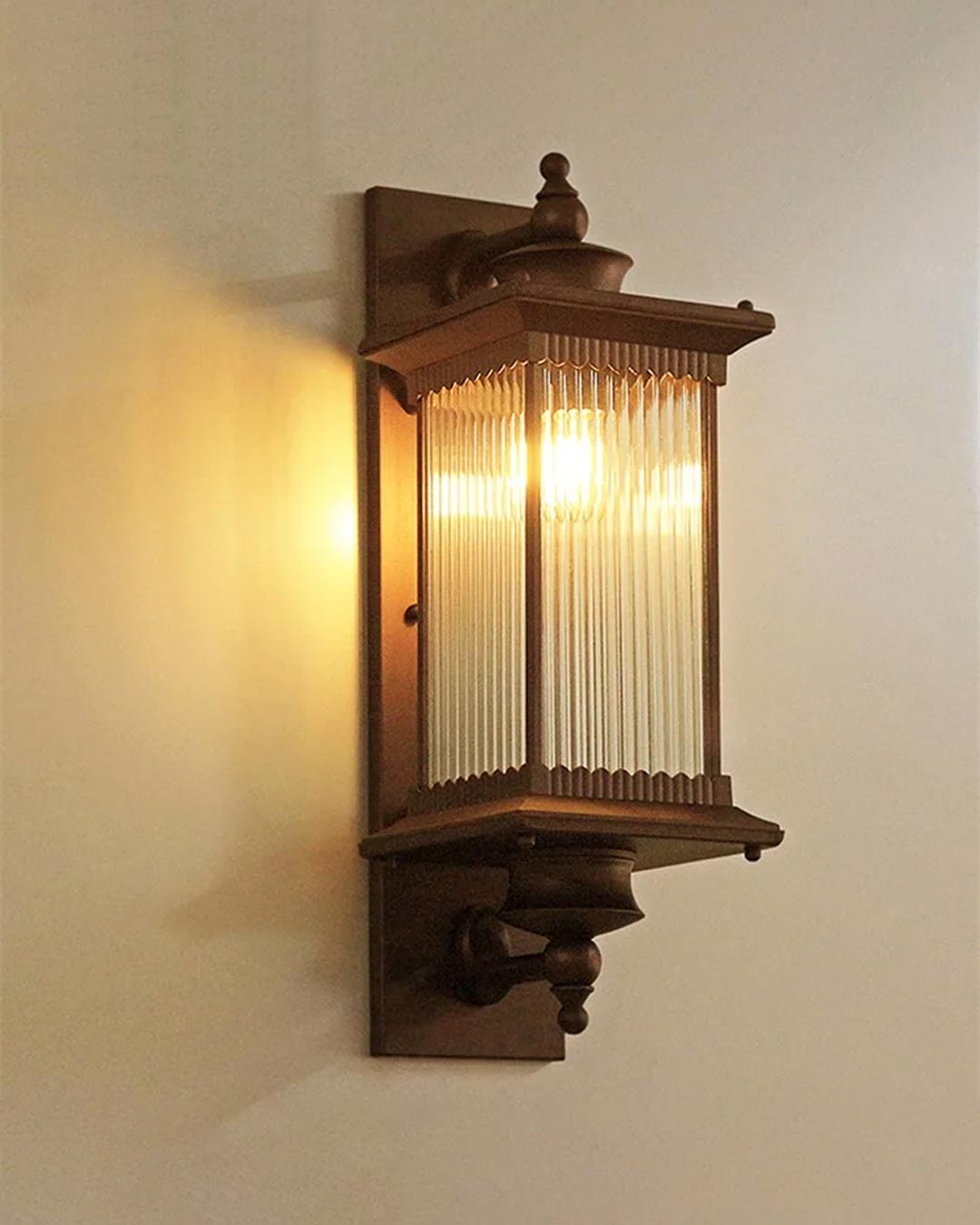 European Retro Glass Wall Light - The Decor Kart
