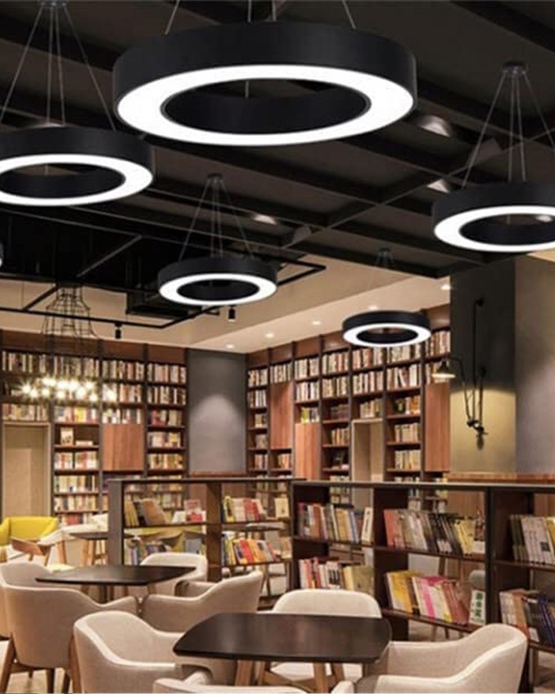 Modern LED Ring Pendant Light