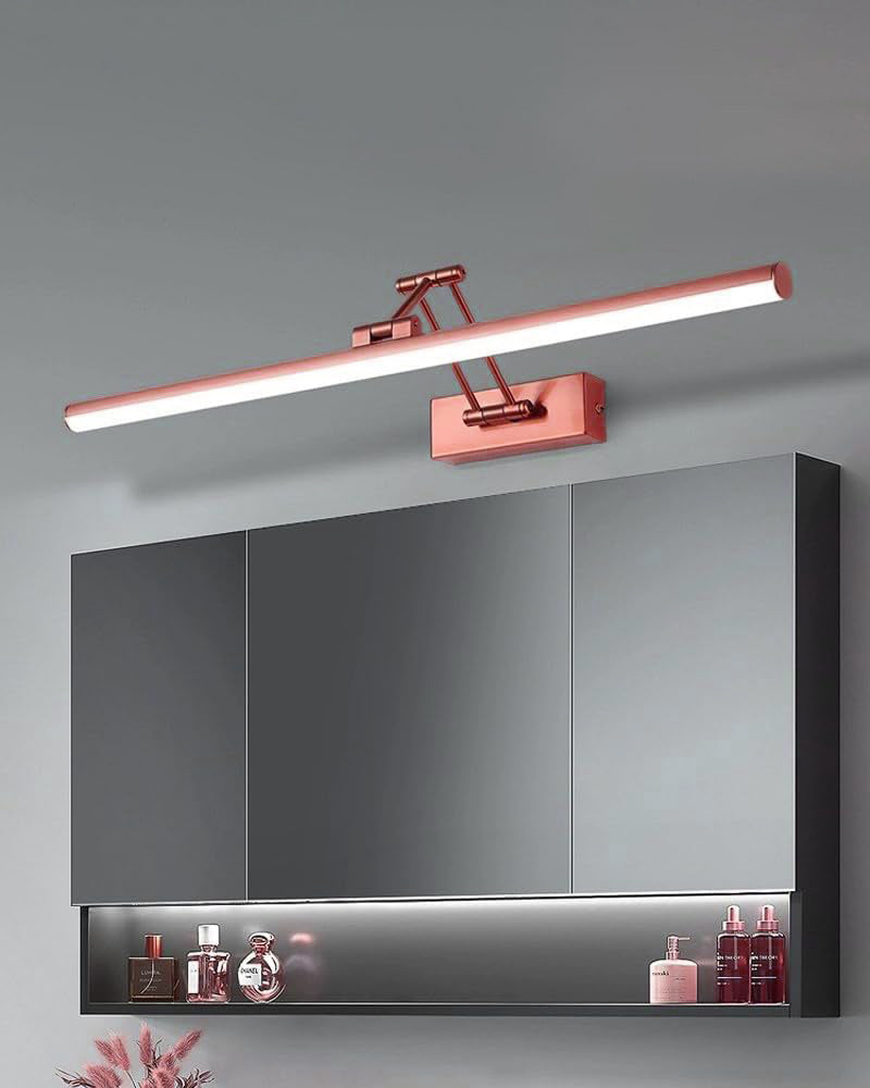 Cabinet Mirror Wall Light - Rose Gold