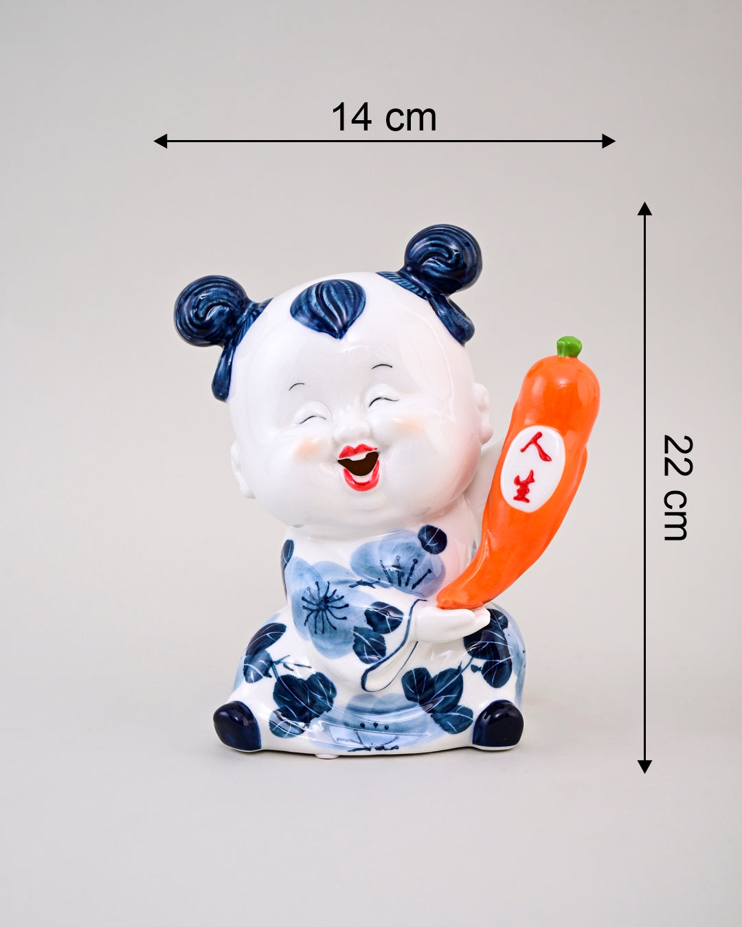 Joyful Fortune Kids Figurines - Set Of 2