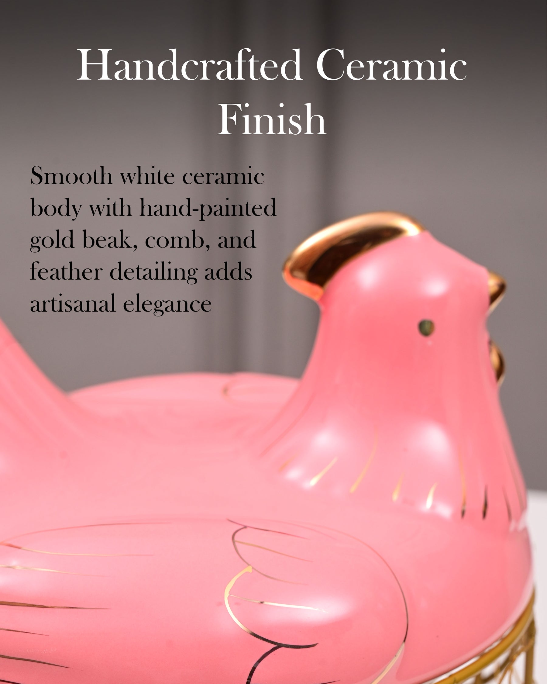 Rooster Egg Basket - Pink