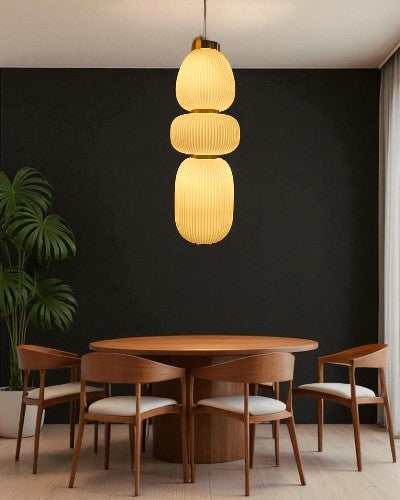Trio Glow Vertical Pendant Light