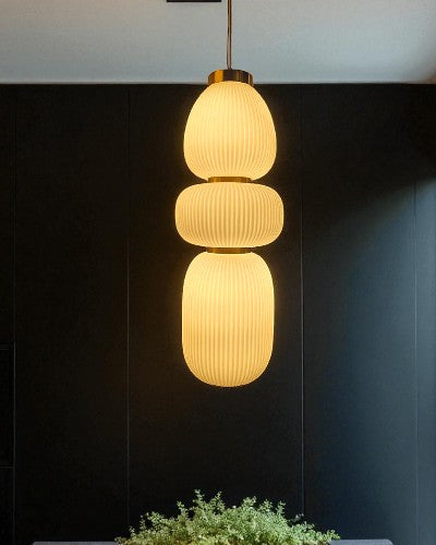 Trio Glow Vertical Pendant Light