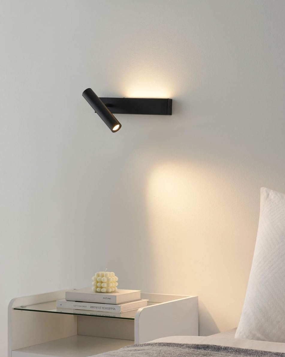 Sleek Adjustable Wall Spotlight